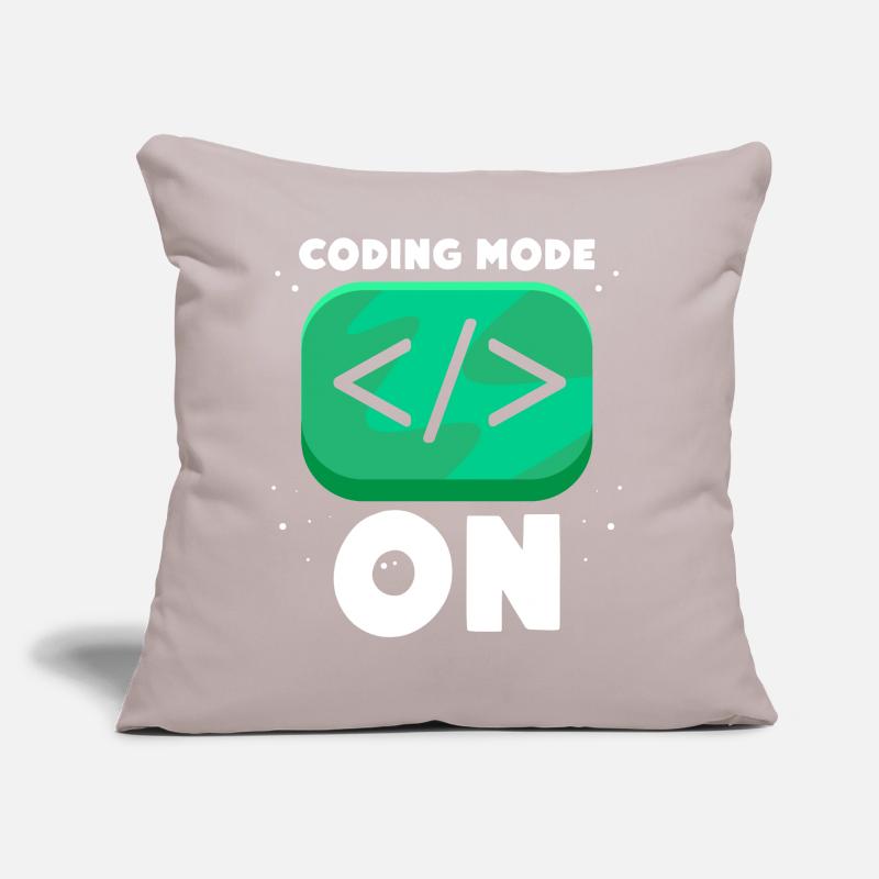 Mode de programmation Un programmeur Codeur de codage Coussin et housse de 45 x 45 cm