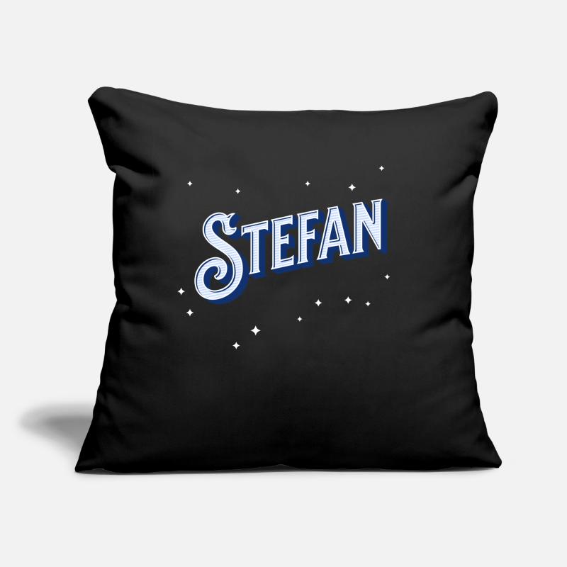 Stefan's name personalized Sofa pillow with filling 45cm x 45cm
