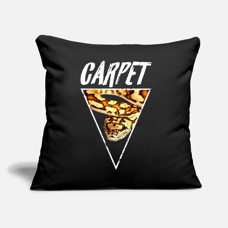 Carpet Python Owner Reptile Keeper Sofa pillow with filling 45cm x 45cm