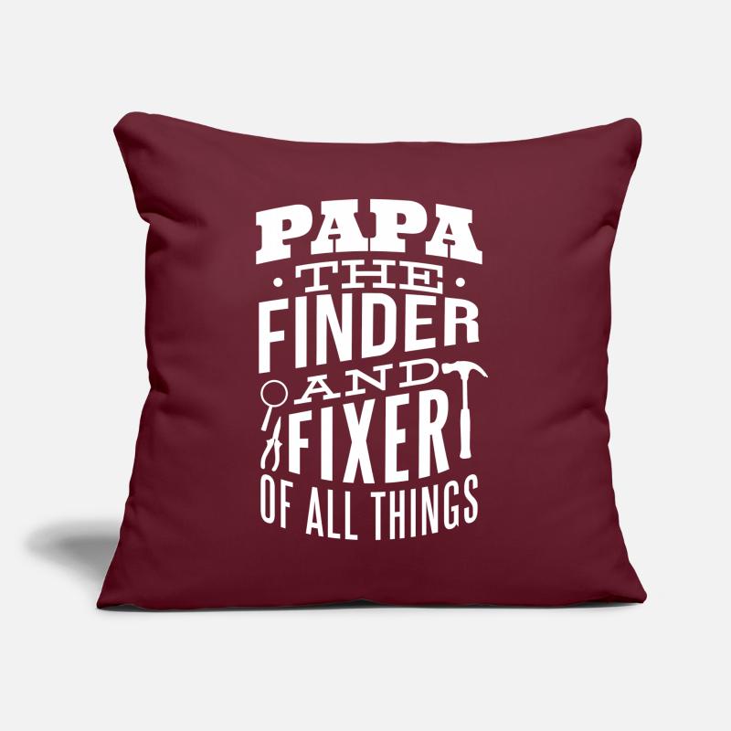 Mr. Fix It Funny Dad Vatertag Tools Sofakissen mit Füllung 45 x 45 cm