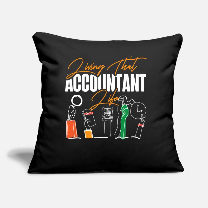 Comptable Comptable Comptable Coussin et housse de 45 x 45 cm