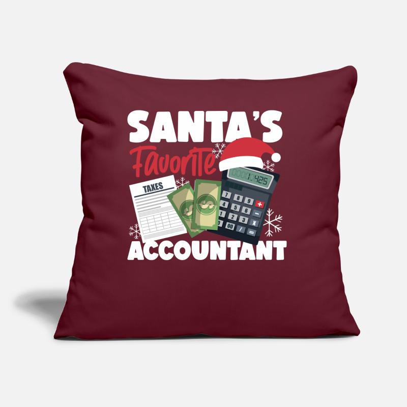 Comptable Comptable Comptable Coussin et housse de 45 x 45 cm