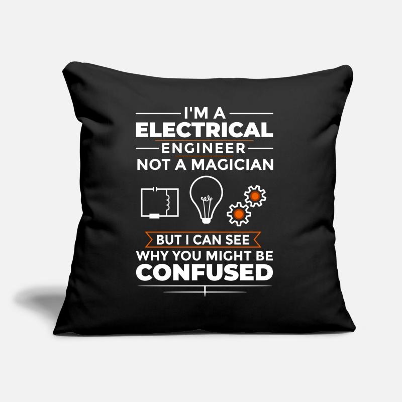 Electrical Engineering Engineer Research Development Sofa pillow with filling 45cm x 45cm