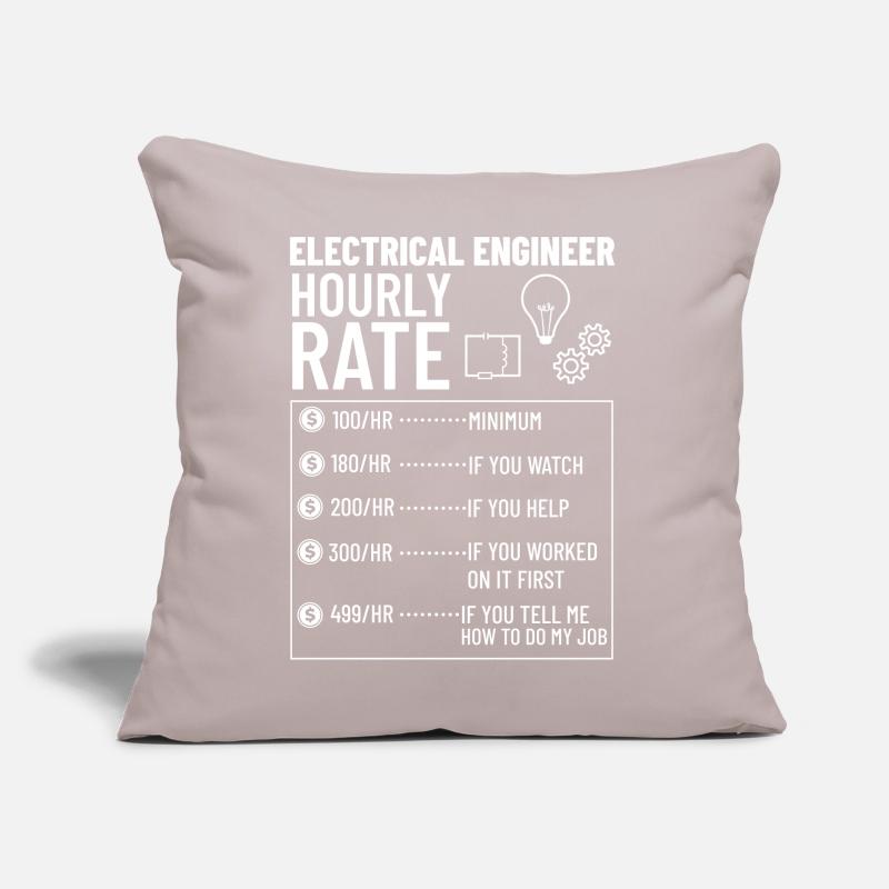 Electrical Engineering Engineer Research Development Sofa pillow with filling 45cm x 45cm