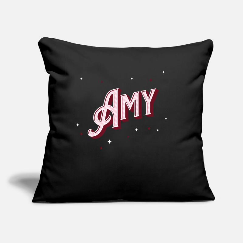 Amy name personalized Sofa pillow with filling 45cm x 45cm