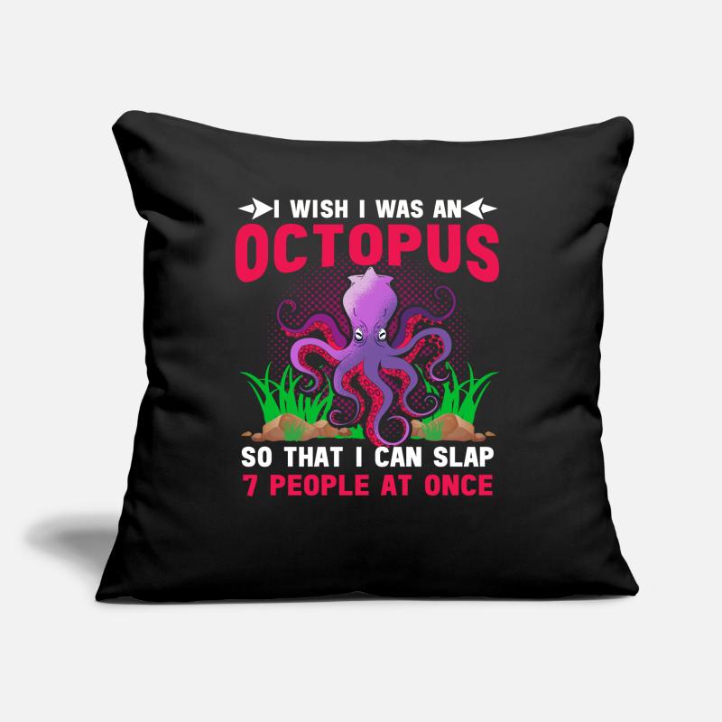 Octopus Octopus Sea Tentacle Octopus Octopus Octopus Sofa pillow with filling 45cm x 45cm