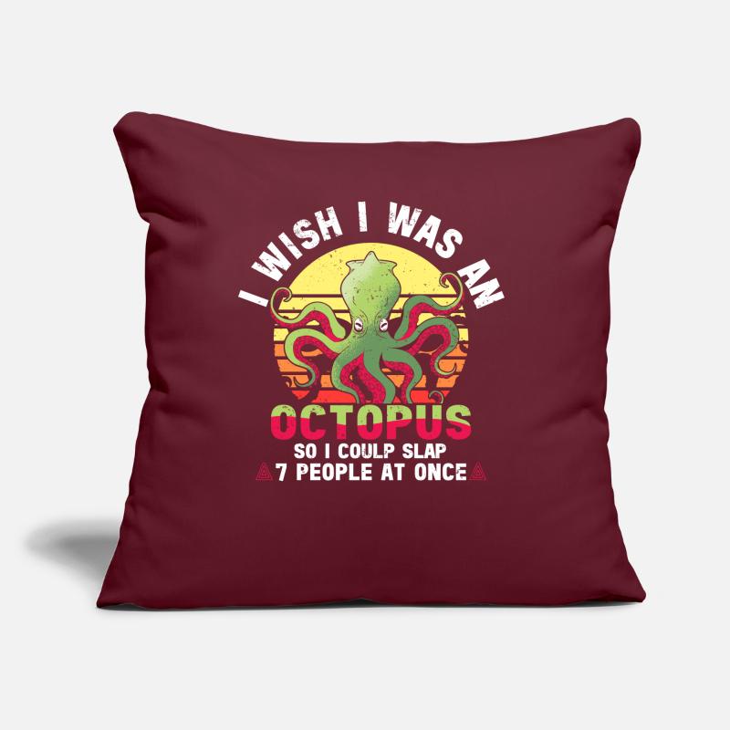 Octopus Octopus Sea Tentacle Octopus Octopus Octopus Sofa pillow with filling 45cm x 45cm
