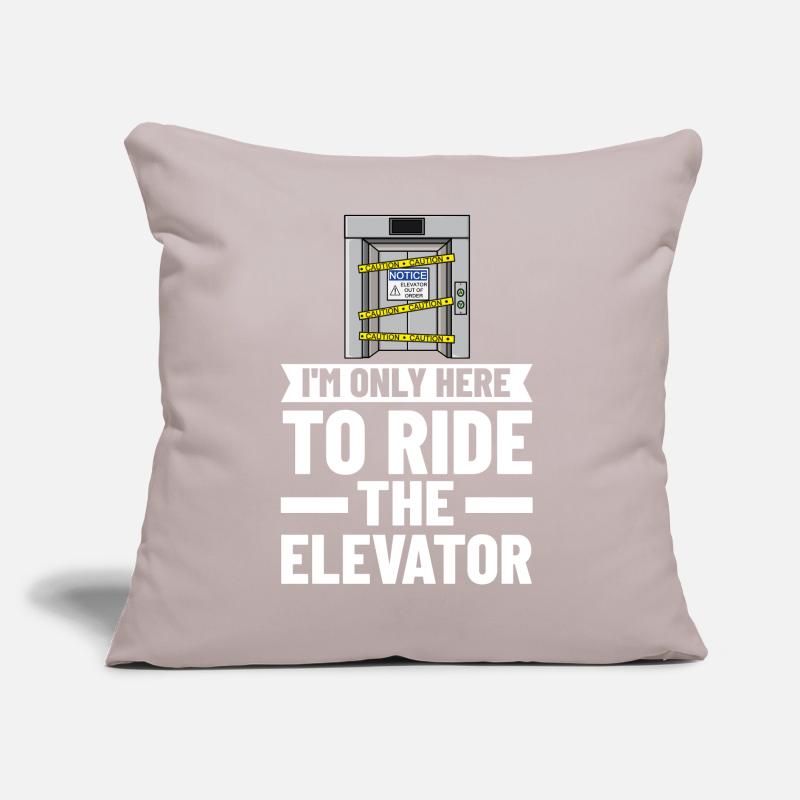 Elevator Elevator Technician Elevator Elevator Sofa pillow with filling 45cm x 45cm