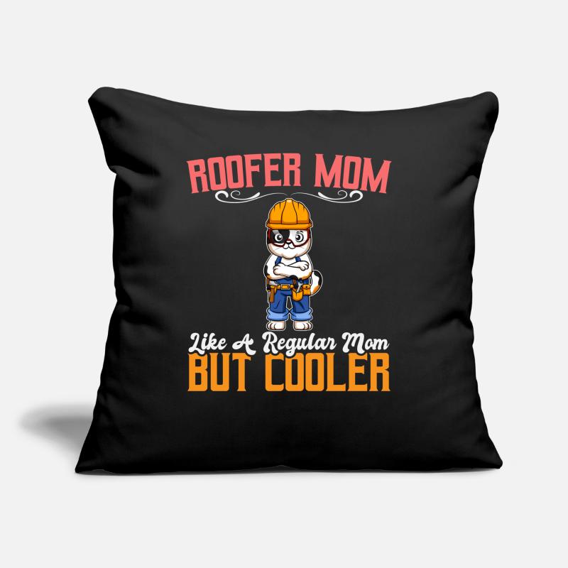 Maman couvreuse comme une maman régulière mais plus cool Coussin et housse de 45 x 45 cm
