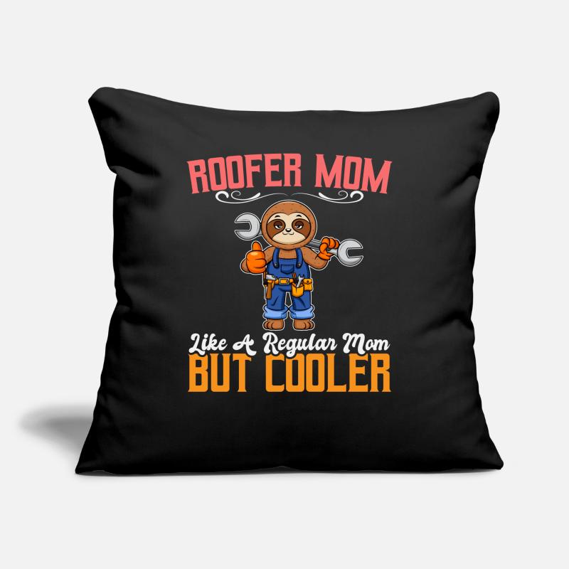 Maman couvreuse comme une maman régulière mais plus cool Coussin et housse de 45 x 45 cm