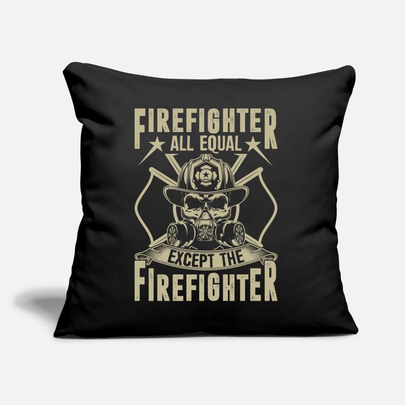 Firefighter all the same except the firefighter Sofa pillow with filling 45cm x 45cm