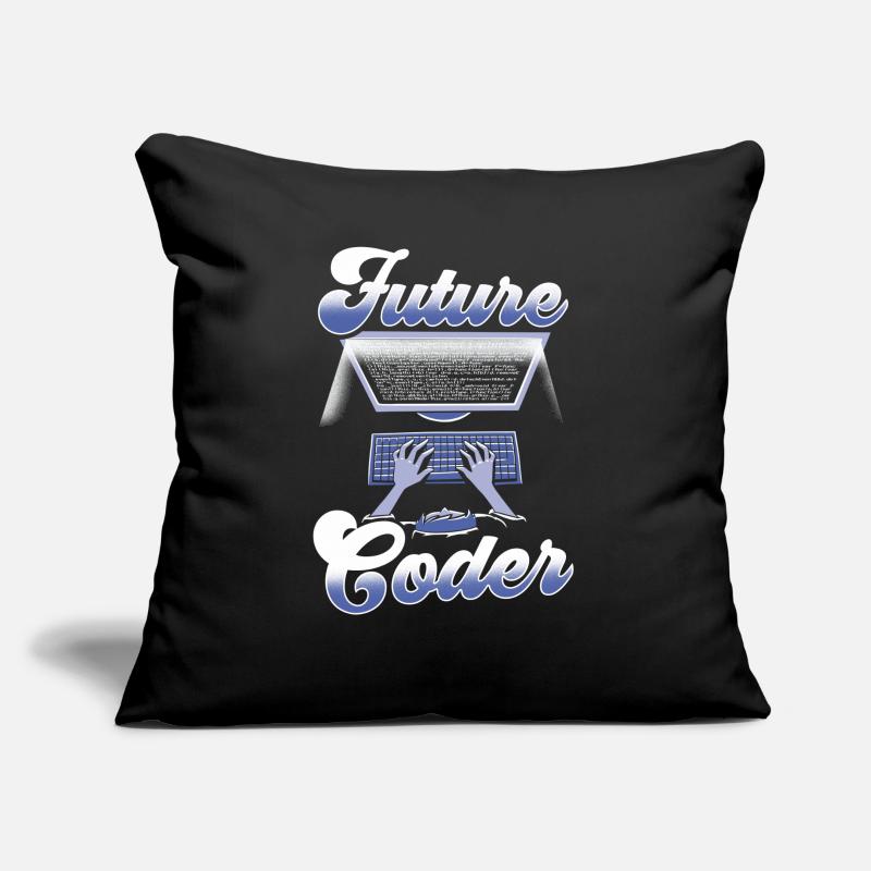 Codage du futur codeur de code Coussin et housse de 45 x 45 cm