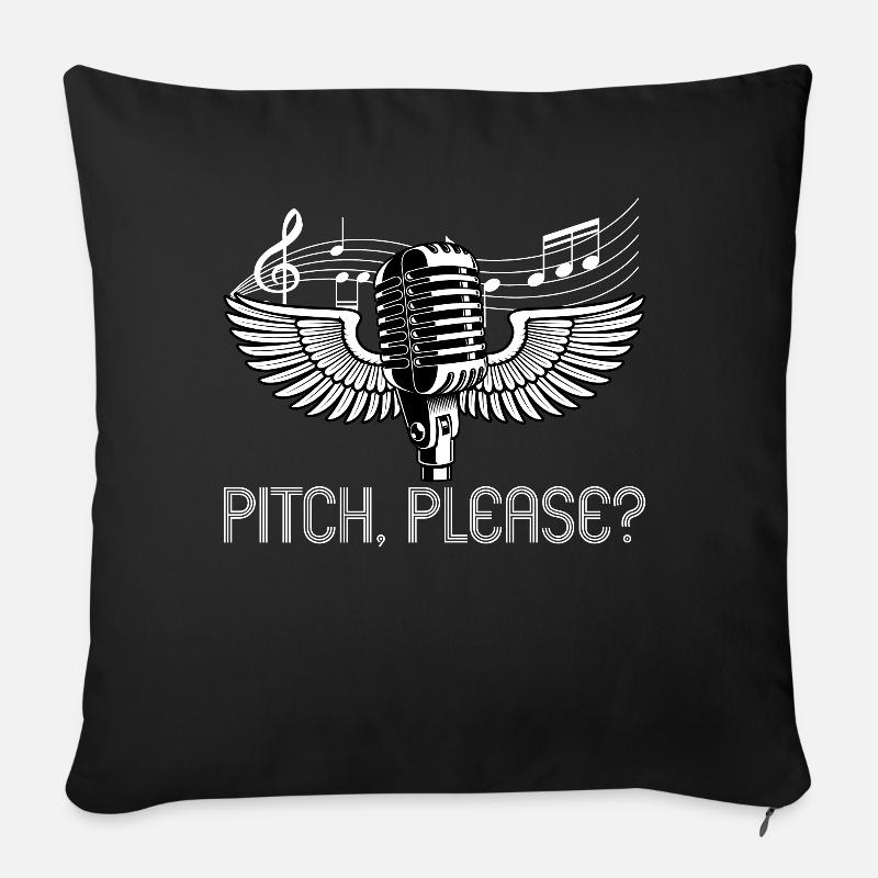 Pitch Please - Opera Singer - Sofakissen mit Füllung 45 x 45 cm - Schwarz