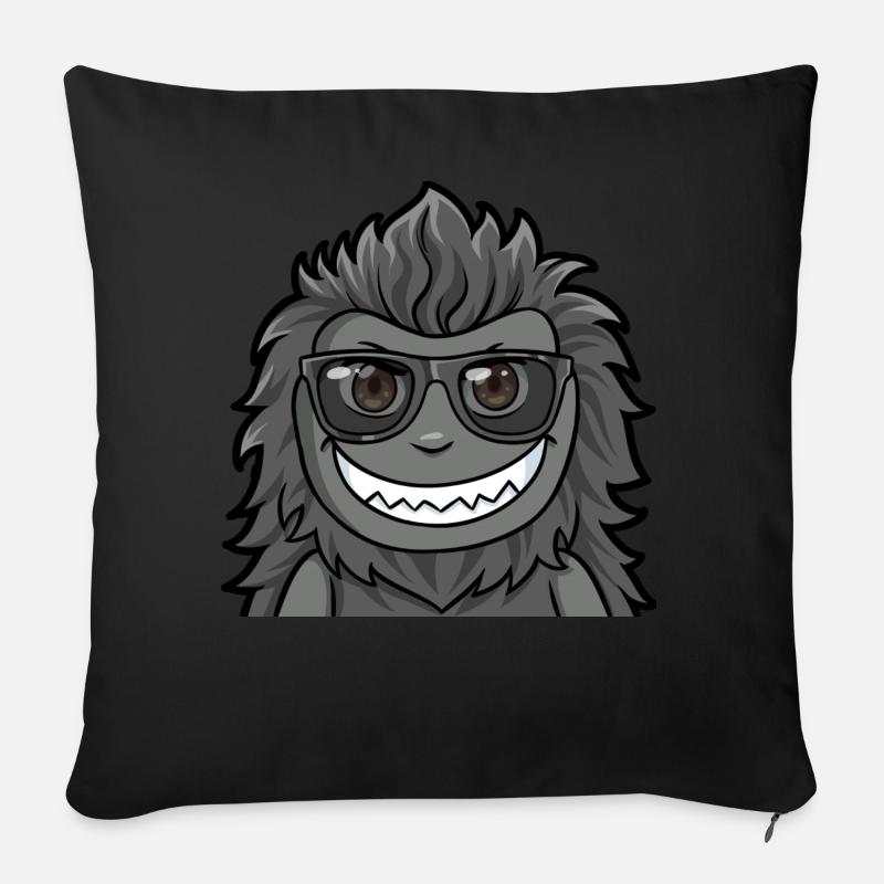 Refroidir - Coussin et housse de 45 x 45 cm - noir