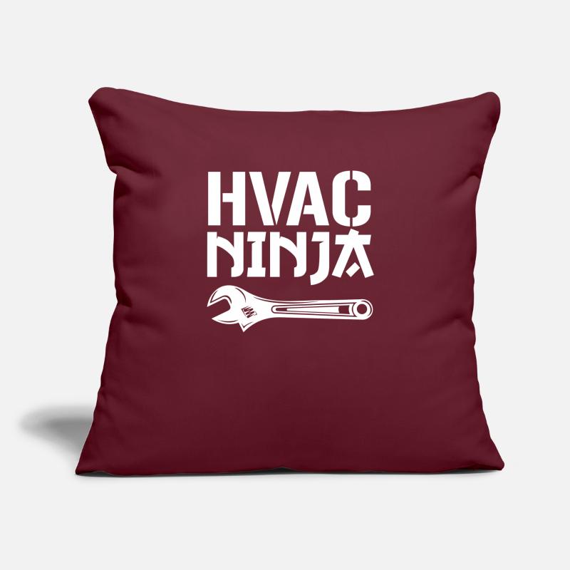 HVAC Ninja, Technician Sofakissen mit Füllung 45 x 45 cm