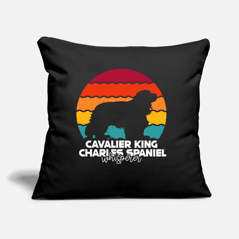 Cavalier King Charles Spaniel Geschenk Sofakissen mit Füllung 45 x 45 cm