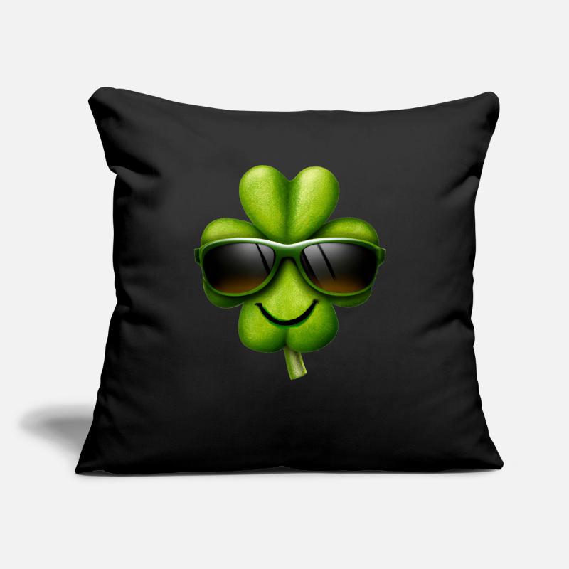 Trifoglio irlandese Cuscino da divano 45 x 45 cm con riempimento