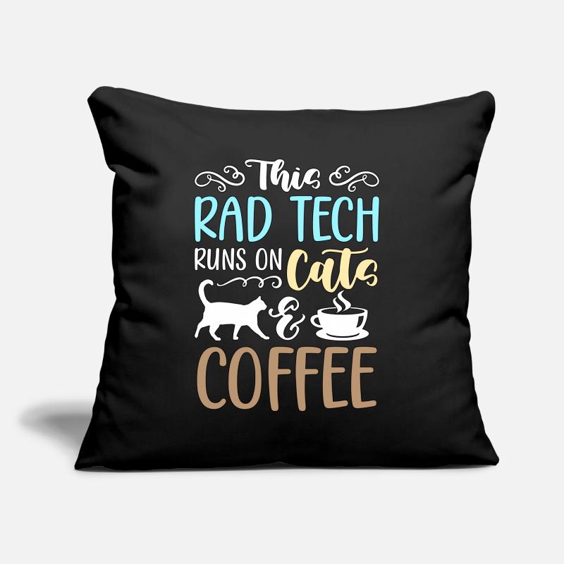X-ray Tech This Rad Tech Runs Skeleton Technician Sofa pillow with filling 45cm x 45cm