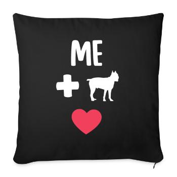 Cane Corso - Sofa pillow with filling 45cm x 45cm - black - Front
