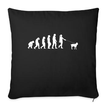 Cane Corso - Sofa pillow with filling 45cm x 45cm - black - Front