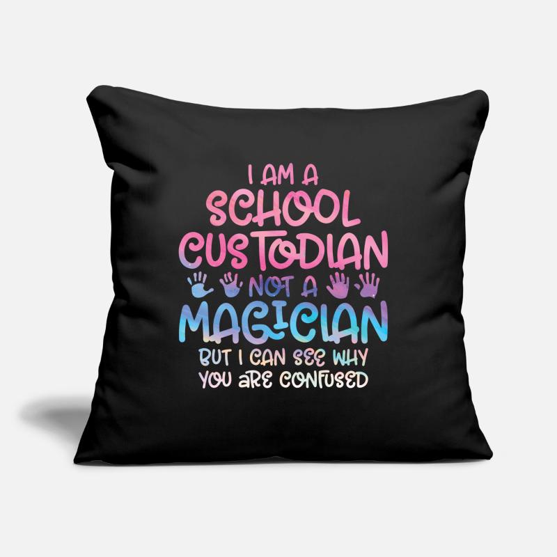 Responsables de l’école Coussin et housse de 45 x 45 cm