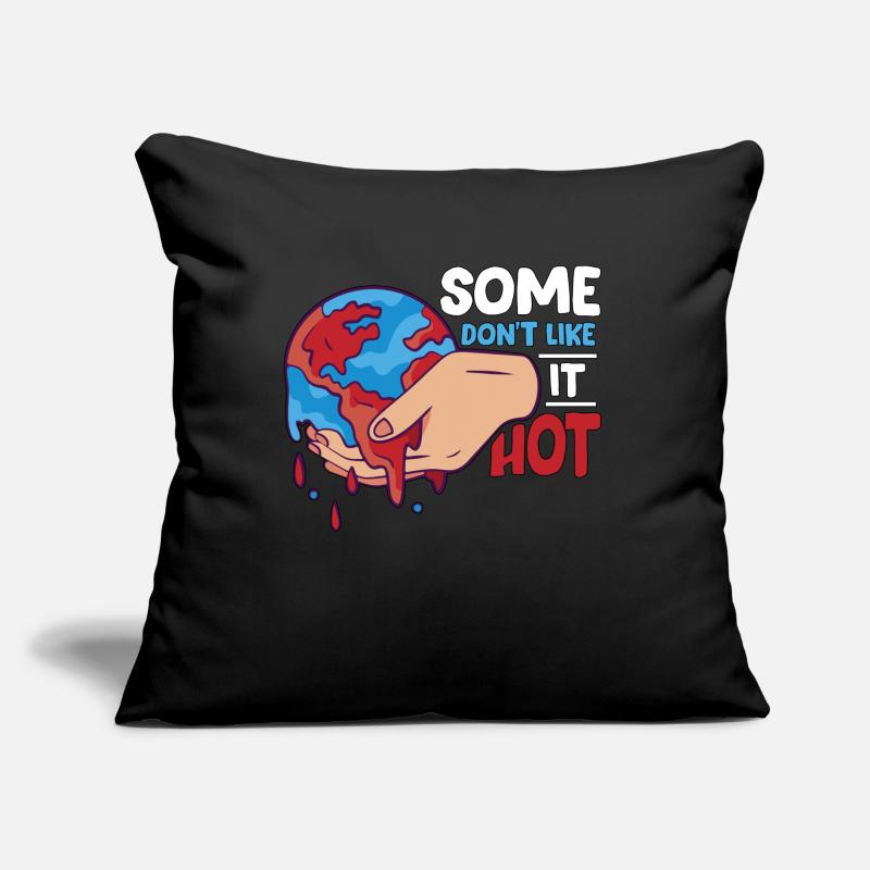 Global Warming Some Don't Like It Hot Environment Sofa pillow with filling 45cm x 45cm