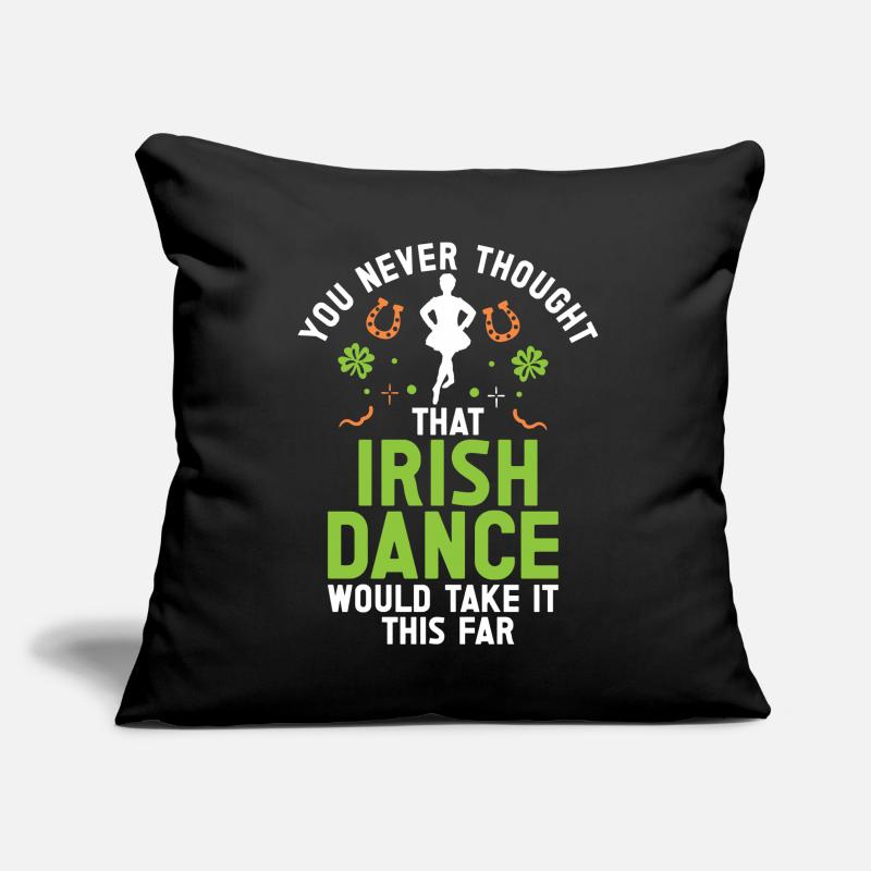 Irish Dance St. Patrick's Dance Sofa pillow with filling 45cm x 45cm