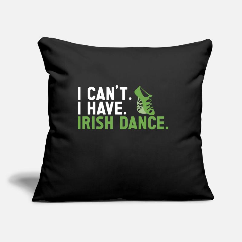 Irish Dance St. Patrick's Dance Sofa pillow with filling 45cm x 45cm