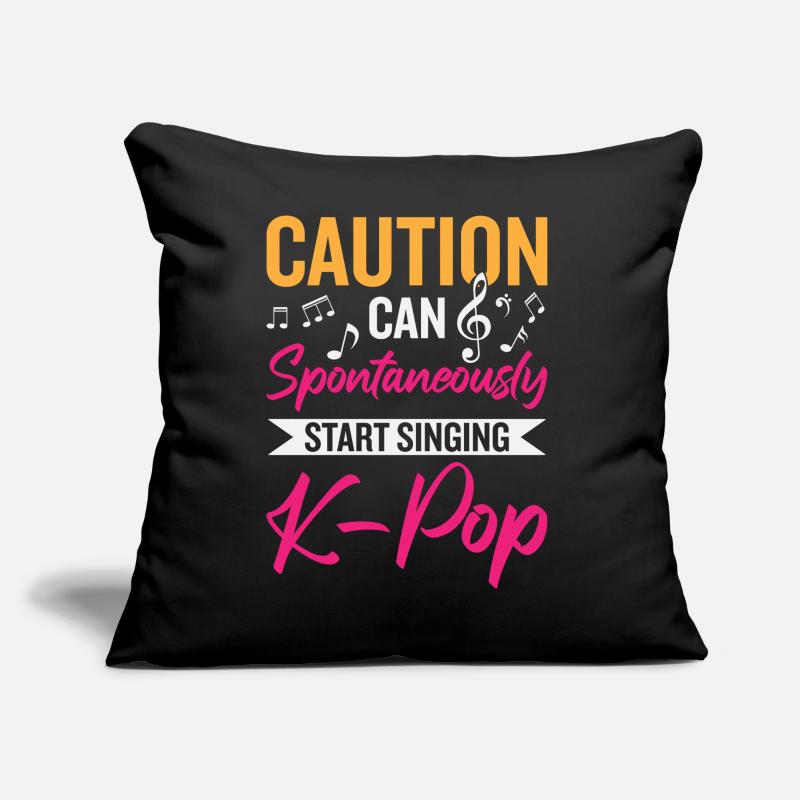 Can Spontaneously Start Singing K-Pop Sofa pillow with filling 45cm x 45cm