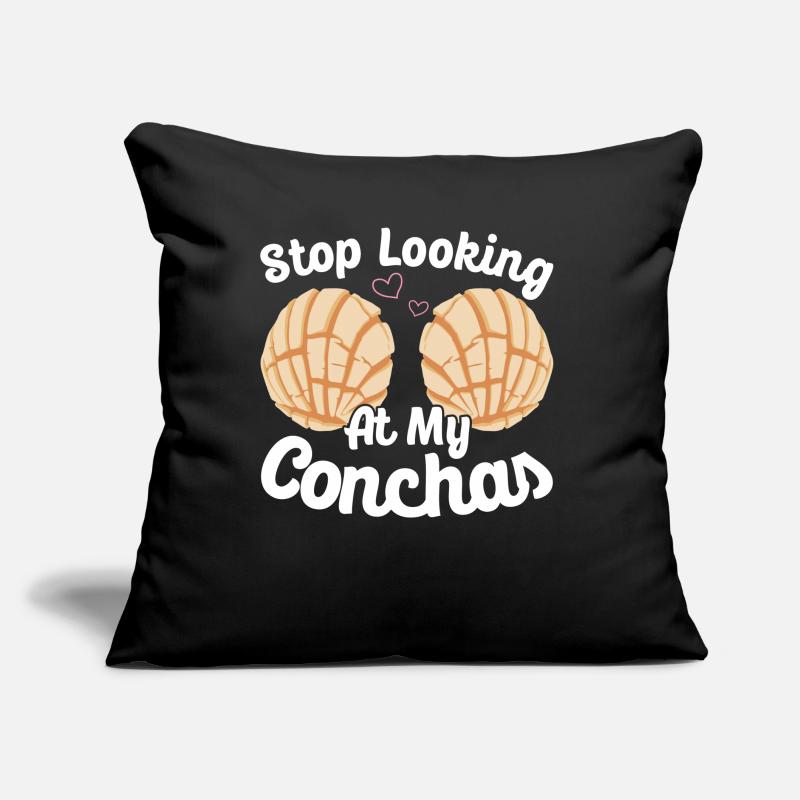 Conchas Pan Dulce Latina Spanisch Sofakissen mit Füllung 45 x 45 cm