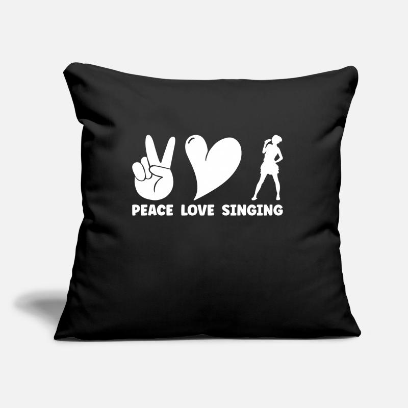 Chanter Coussin et housse de 45 x 45 cm