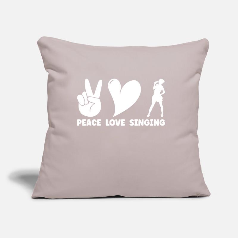 Sing Sofa pillow with filling 45cm x 45cm