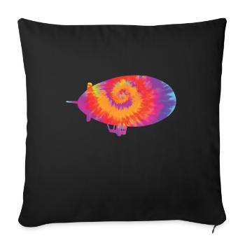 Zeppelin - Sofakissen mit Füllung 45 x 45 cm - Schwarz - Vorne