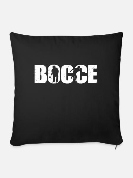 Boccia - Sofakissen mit Füllung 45 x 45 cm - Schwarz