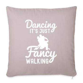 Ballroom - Sofa pillow with filling 45cm x 45cm - light taupe - Front