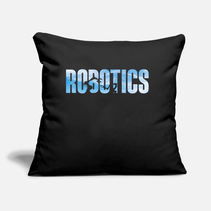 Robot Robotics Engineer Robotics Sofakissen mit Füllung 45 x 45 cm