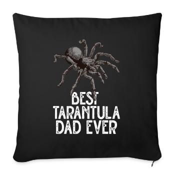 Tarantula - Sofa pillow with filling 45cm x 45cm - black - Front