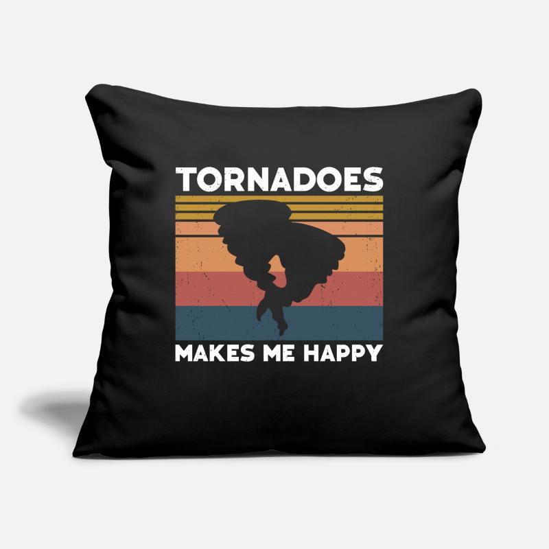 Tornade Coussin et housse de 45 x 45 cm