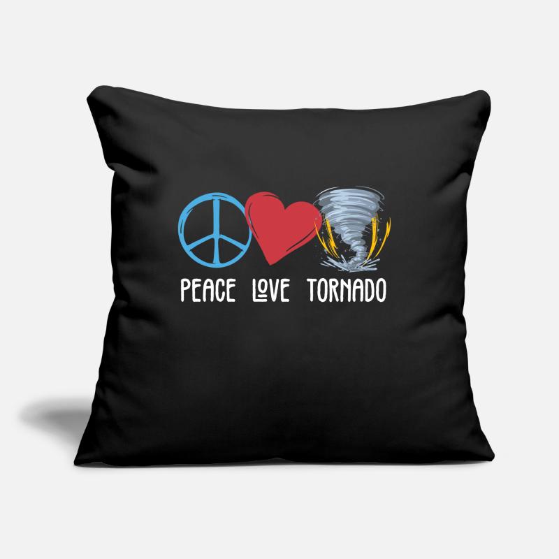 Tornade Coussin et housse de 45 x 45 cm