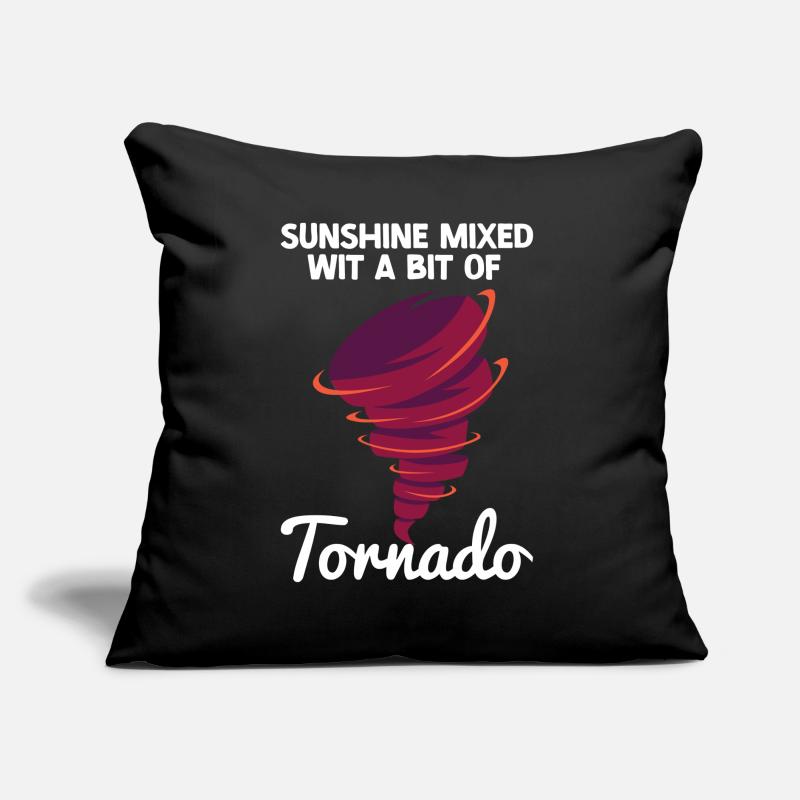Tornade Coussin et housse de 45 x 45 cm