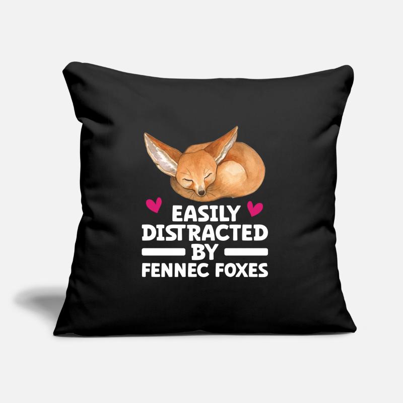 Fennec Renard Coussin et housse de 45 x 45 cm
