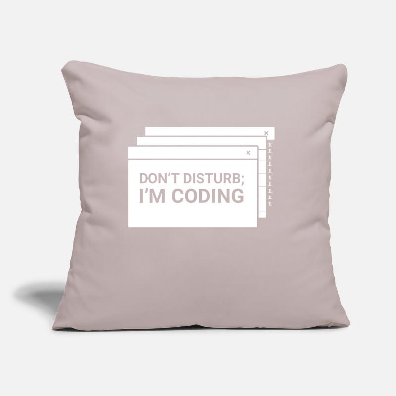 N’interférez pas avec moi pour programmer le codage du codeur Coussin et housse de 45 x 45 cm
