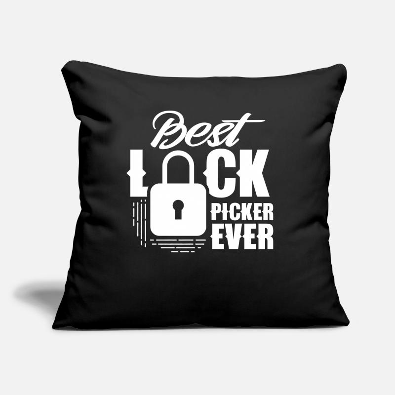 The Best Lock Picker Ever Lock Picking Sofa pillow with filling 45cm x 45cm