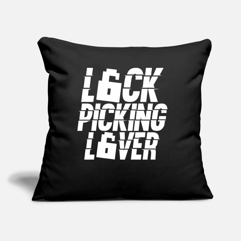 Lock Picking Lovers Cracking Lock Cracker Sofa pillow with filling 45cm x 45cm