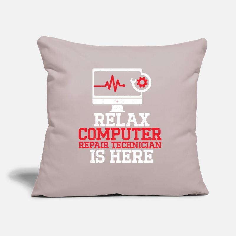Computer Repair Technology Support Technology Sofa pillow with filling 45cm x 45cm