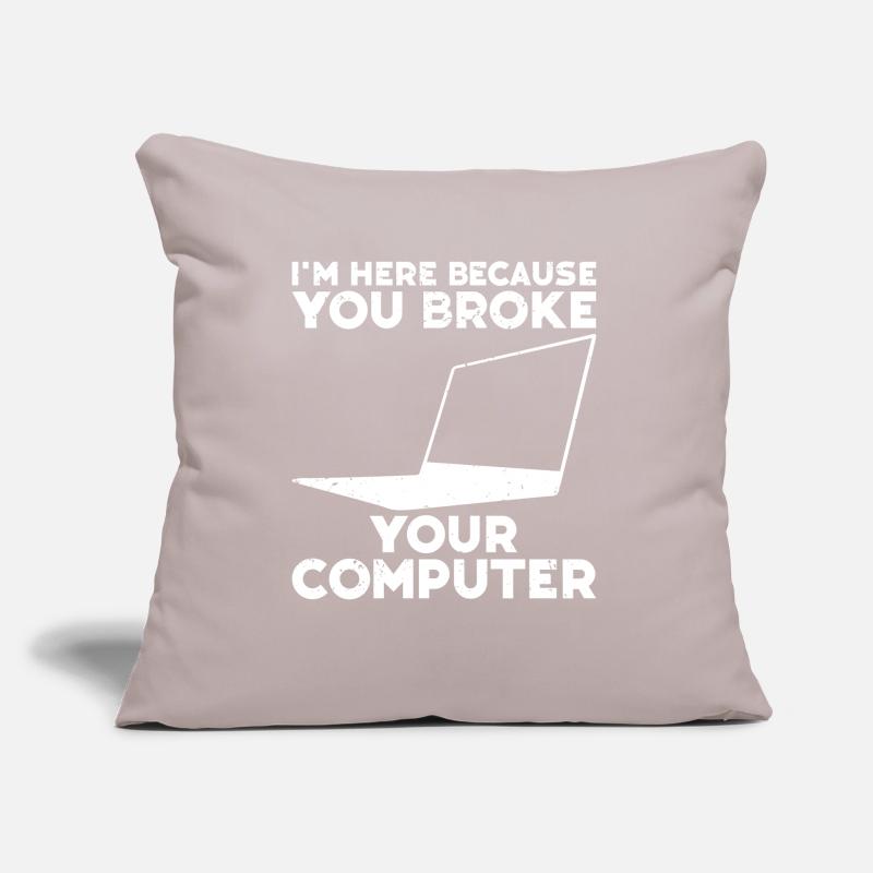 Computer Repair Technology Support Technology Sofa pillow with filling 45cm x 45cm