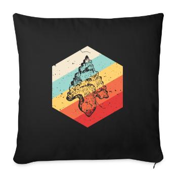 Pfeilspitzenjagd Artefakte Bogenschießen - Sofakissen mit Füllung 45 x 45 cm - Schwarz - Vorne