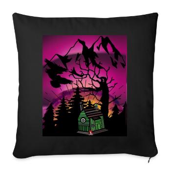 Horizon Forest Dwellers Enfants Personnage de conte de fées - Coussin et housse de 45 x 45 cm - noir - Devant