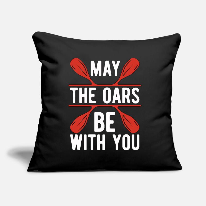 Ramer Que les rames soient avec vous Rameurs Rameur Coussin et housse de 45 x 45 cm