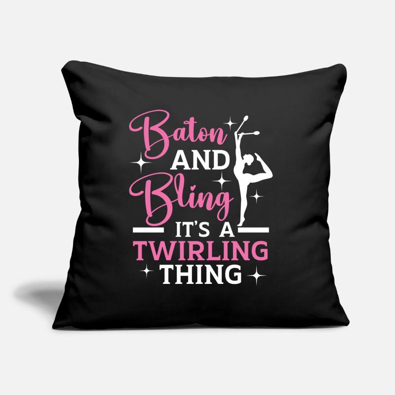 I don't fall, I do random gravity-C Sofa pillow with filling 45cm x 45cm